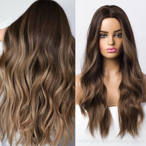 High-Quality Long Straight Elegance Synthetic Wigs